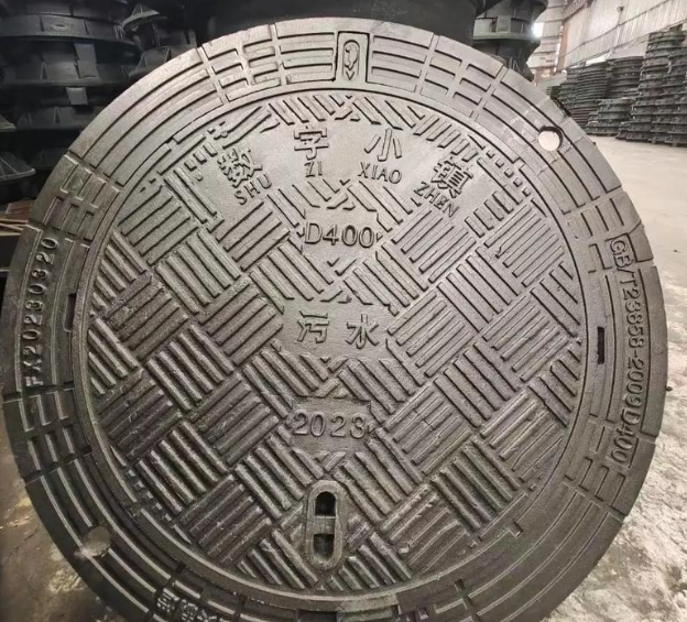 枣强球墨铸铁防沉降井盖展示
